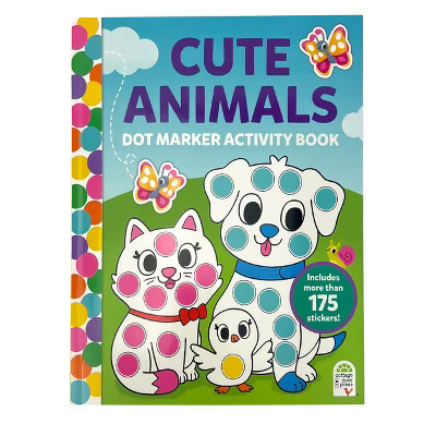 Dot Marker Activity Book Cute Animals - by  Cottage Door Press (Paperback) | Target