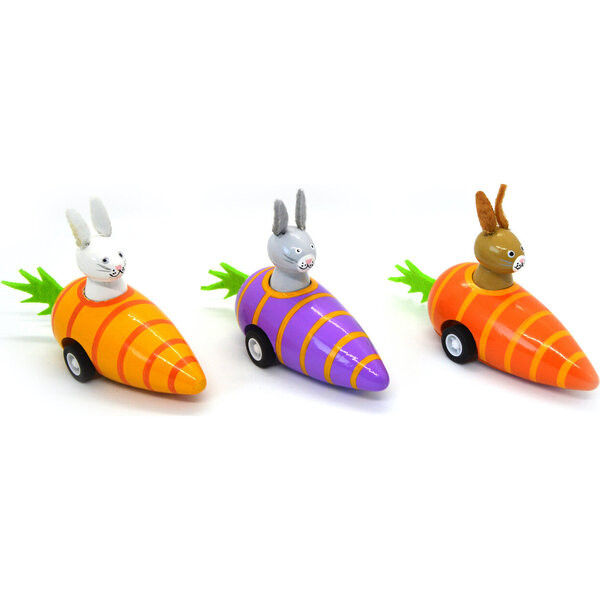 Pull Back Bunny Carrot Racers | Maisonette