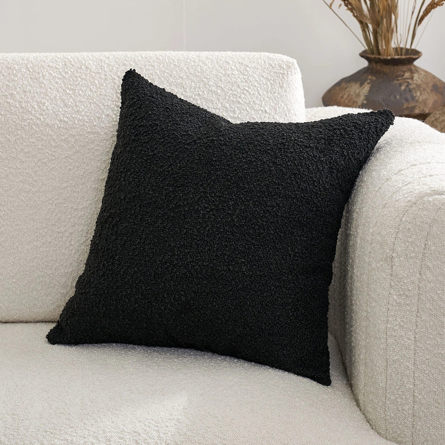 Boucle Reversible Pillow Cover | Wayfair North America