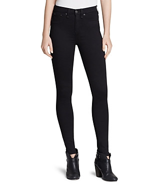 rag & bone/Jean Leggings - The High Rise in Black | Bloomingdale's (US)