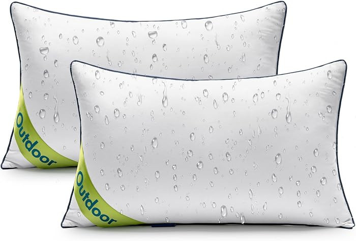 MIULEE 12x20 Outdoor Pillows, Pack of 2 Water Resistant Waterproof Pillow Inserts Decorative Stuf... | Amazon (US)