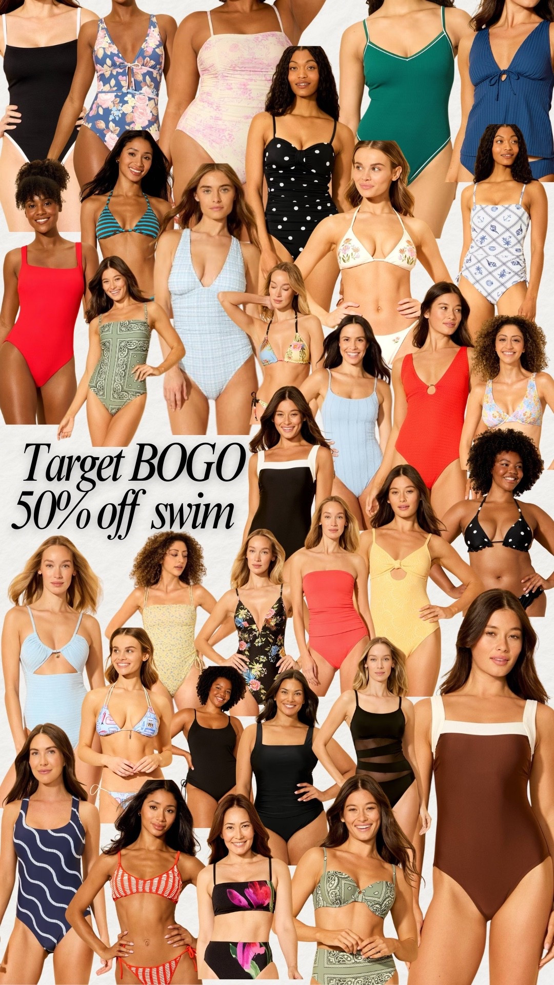 Target BOGO 50% off Swim! 

#LTKSaleAlert #LTKmomlife #LTKSeasonal