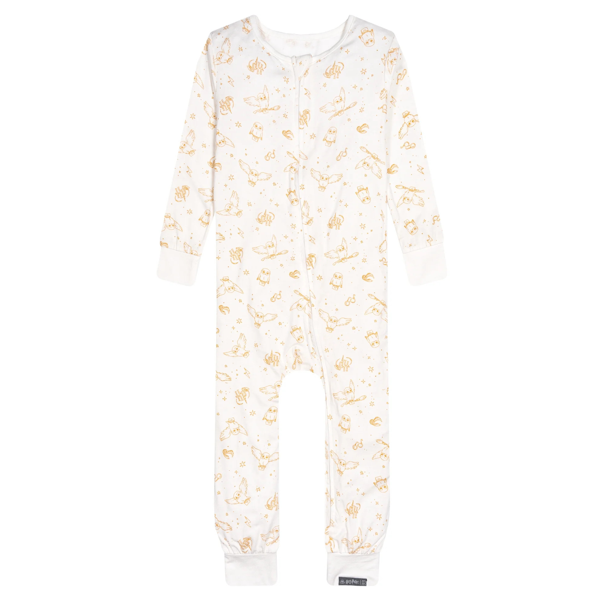 Modern Moments x Harry Potter Toddler Neutral One-Piece Pajama, Sizes 12M-5T | Walmart (US)