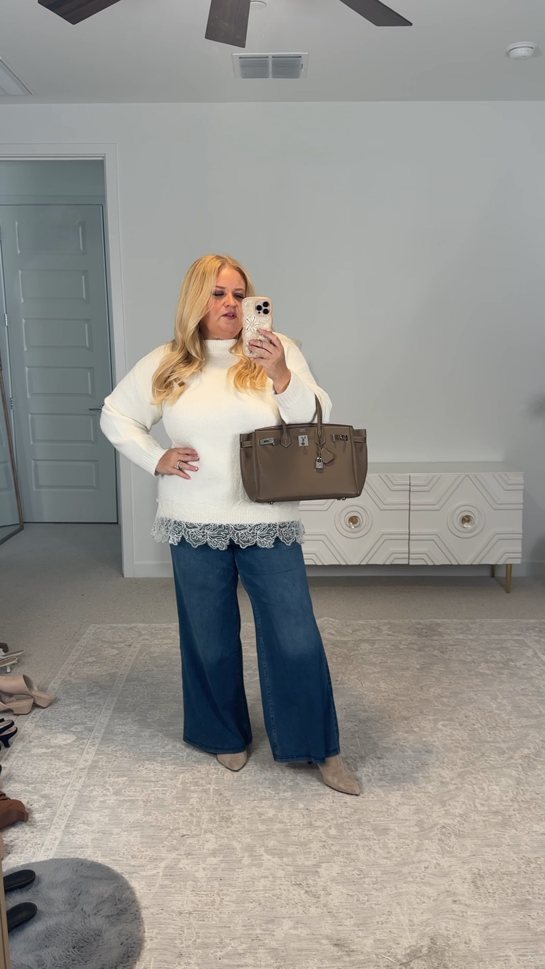 Sweater xl
Pants 16w

#LTKSaleAlert #LTKPlusSize #LTKOver40
