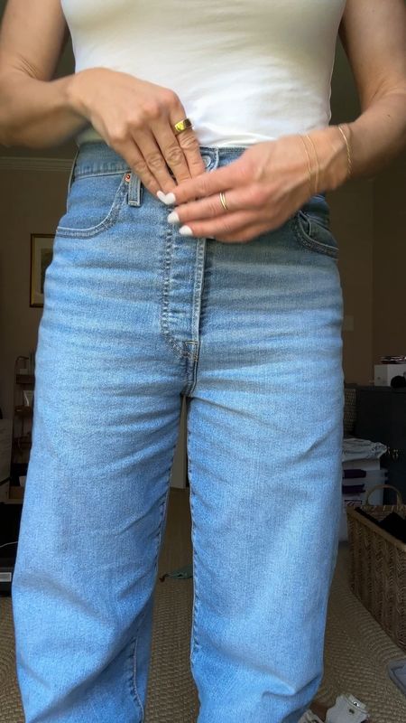 Best Amazon jeans -  they have a little stretch and aren’t too pricey. Under $60! 

They’re true to size 

#LTKsalealert #LTKVideo #LTKfindsunder100