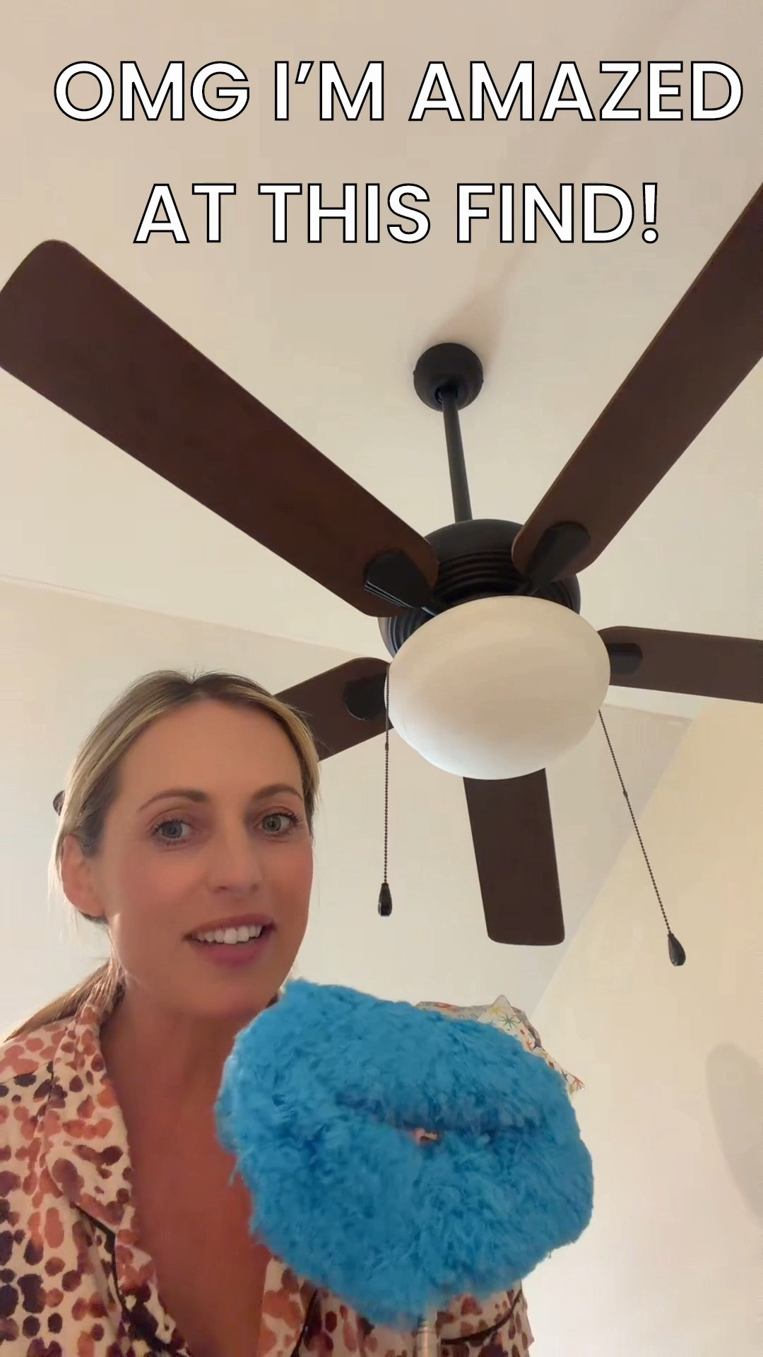 Ceiling fan duster! This is amazing!

#LTKHome #LTKdayinmylife #LTKselfcare