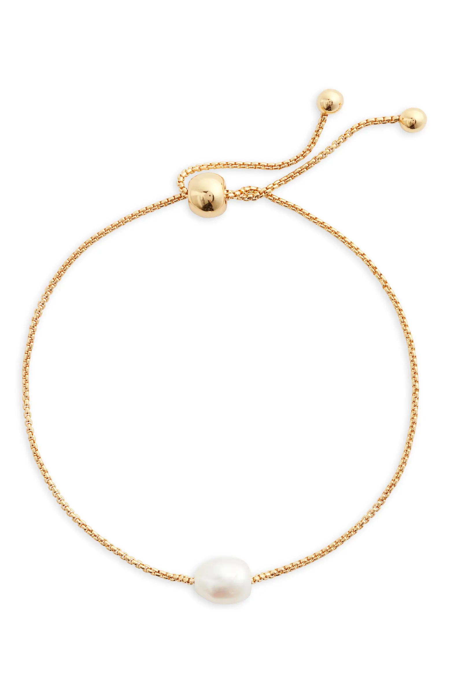 Nordstrom Demi Fine Freshwater Pearl Slider Bracelet | Nordstrom | Nordstrom