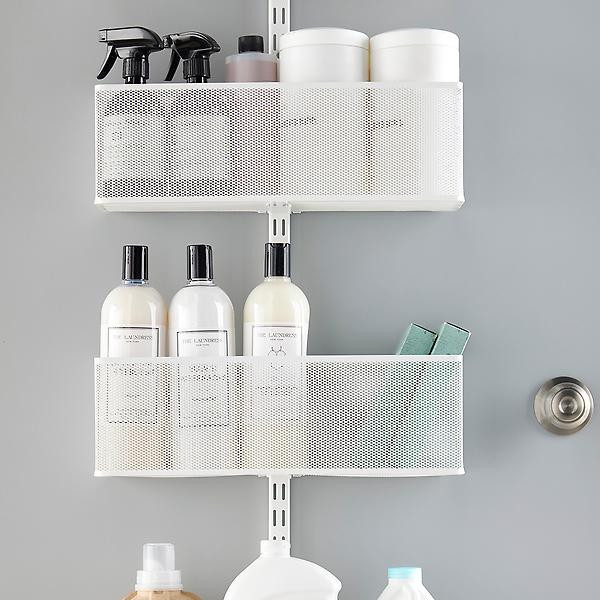 Elfa Utility Large Over the Door Rack | The Container Store