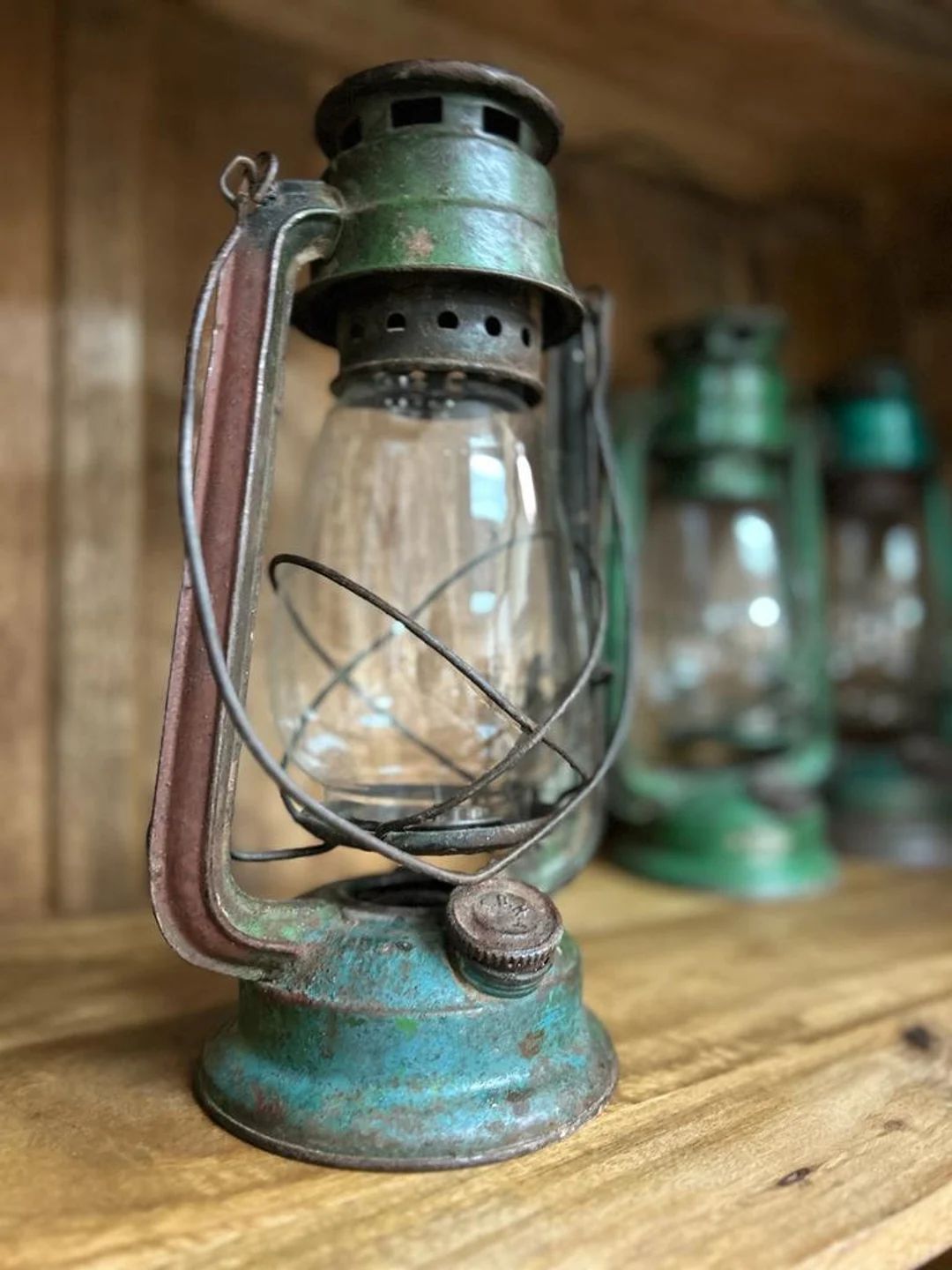 Vintage Hurricane Lanterns| Vintage Oil Lamps |Farmhouse Accents |Rustic Ranch Decor| Each 1 is U... | Etsy (US)