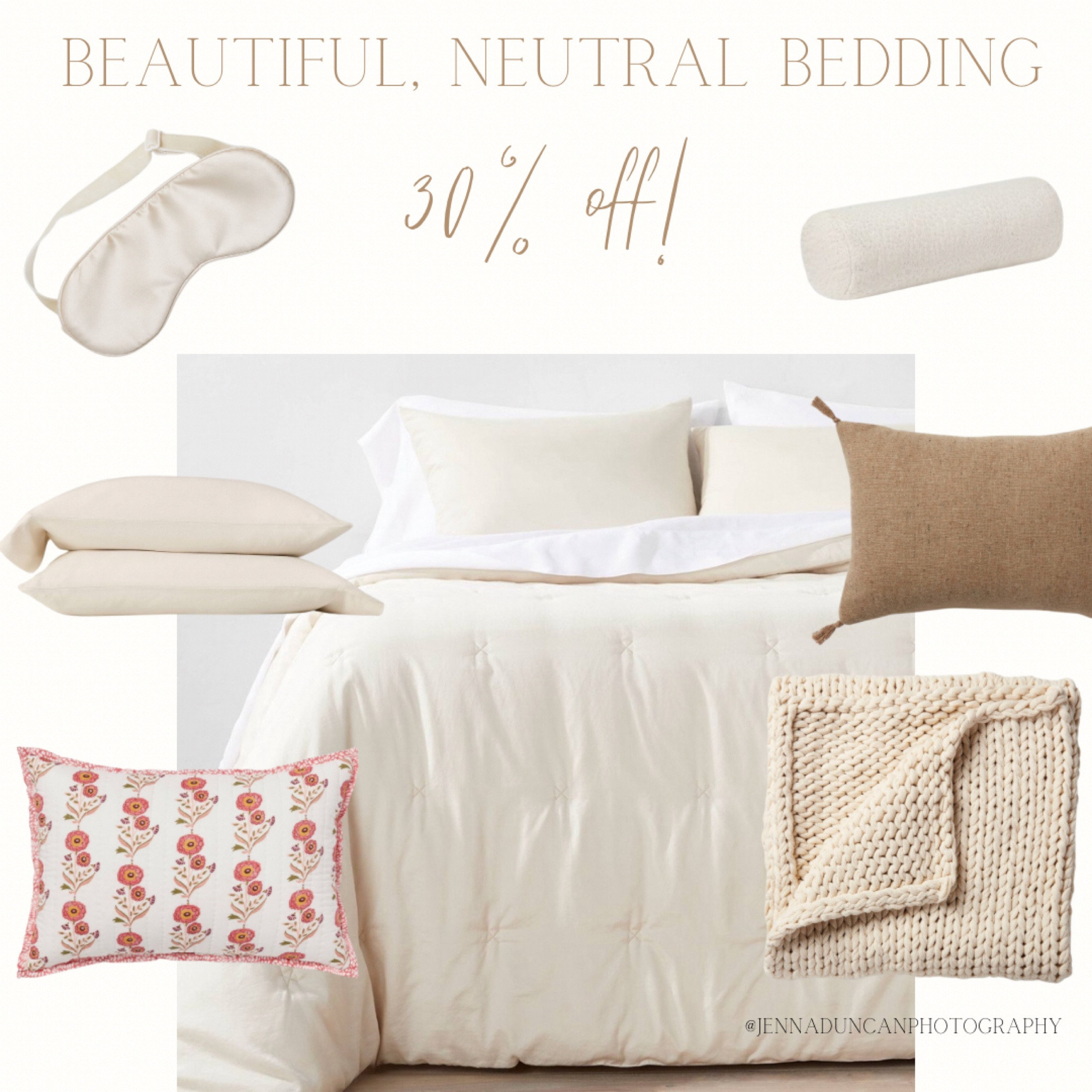Beautiful, neutral bedding 30% off this week! So comfy and cozy!!  I’m ready to redo my current bedding  

#LTKsalealert #LTKhome #LTKxTarget