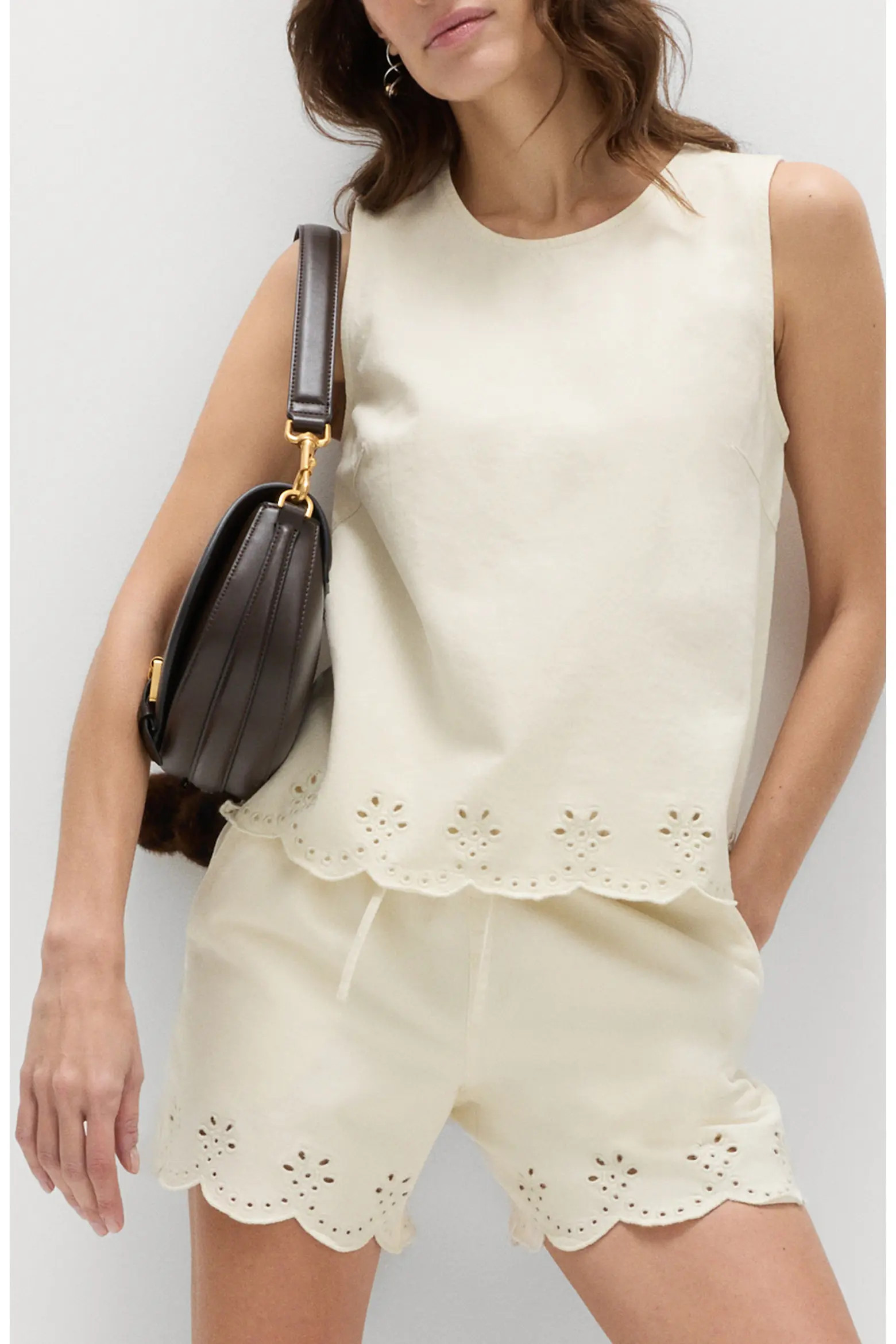 Denim Cutwork Tank (Women) | Nordstrom | Nordstrom