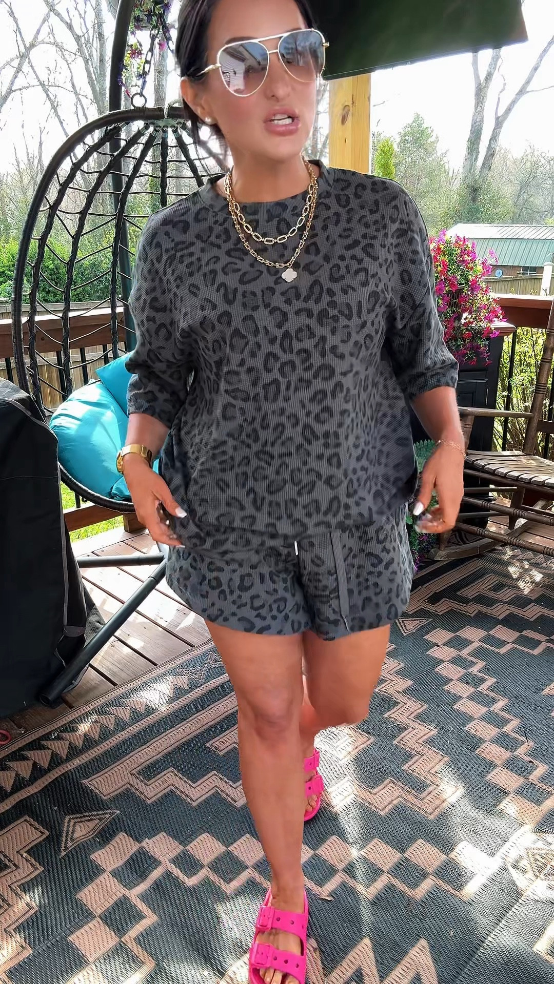 I love a two piece matching set because you can just throw it on and go! No thinking needed haha! That’s also my excuse everytime Comfrt comes out with a new waffle set haha

#LTKSaleAlert #LTKU #LTKootd