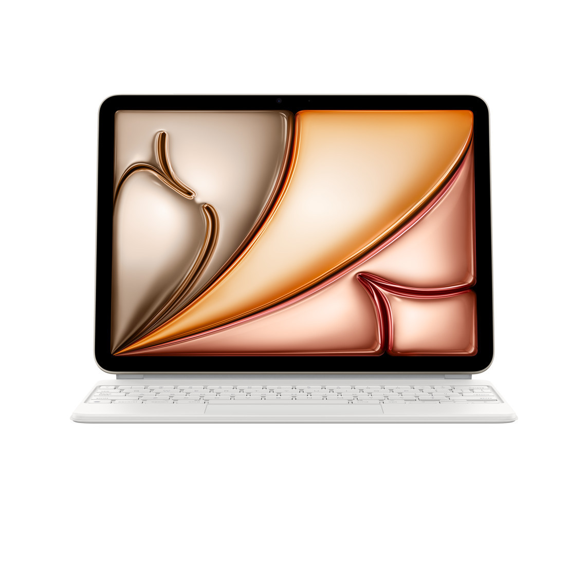 Magic Keyboard for iPad Air 11-inch (M2) - US English - White | Apple (US)