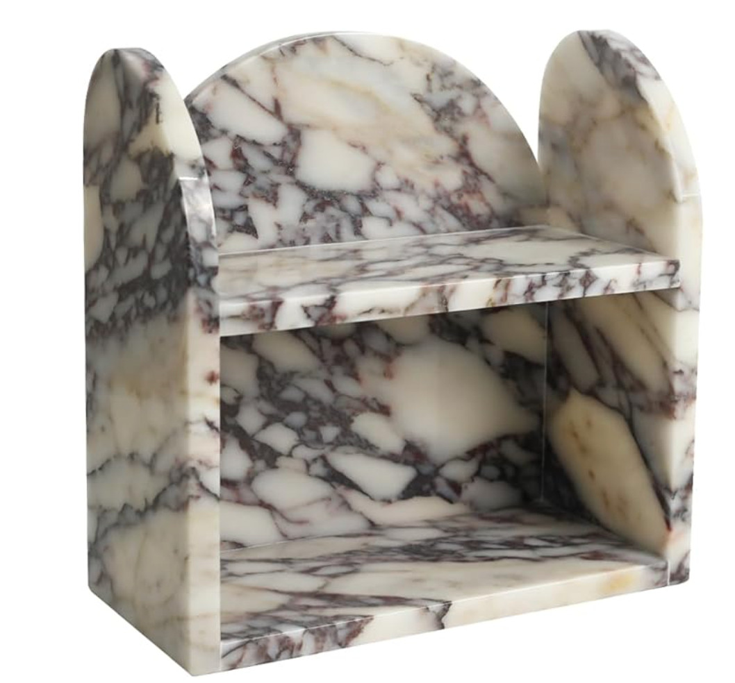 Calcatta Marble Shelf- perfect for bathroom, office, kitchen, coffee bar✨ Amazon, Etsy, Wayfair, Target, Restoration Hardware, Pottery Barn, Arhaus, Walmart, Studio McGee, Serena & Lily, Crate & Barrel, West Elm, Threshold, HomeGoods, and more 🤍 Furniture, decor, lighting, rugs, mirrors, styling pieces, and organization favorites 

 #LTKdayinmylife #LTKHome #LTKSaleAlert