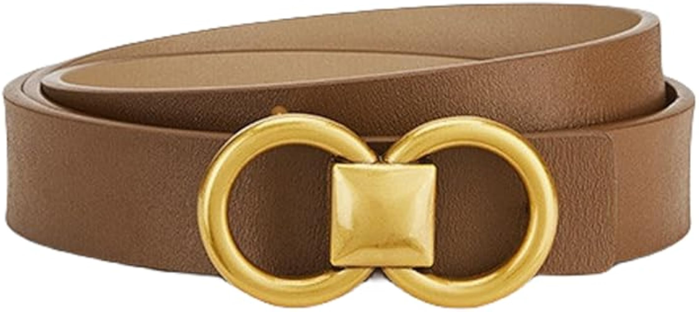 Womens Reversible Leather Belt Fashion Waist Belts for Jeans Pants Dresses | Amazon (US)