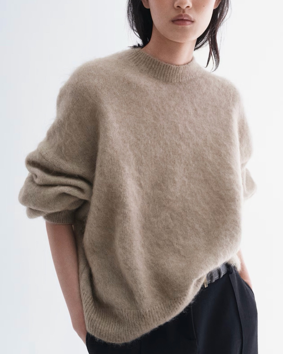 Light brown mohair sweater

#LTKSeasonal