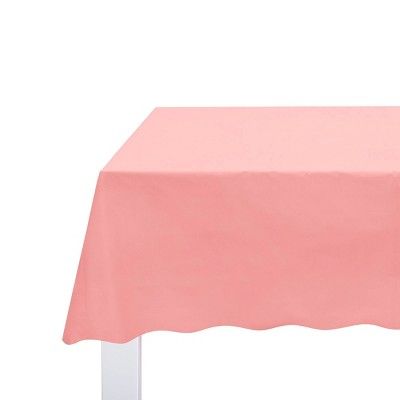 54&#34; x 108&#34; Solid Table Cover Light Pink - Spritz&#8482; | Target