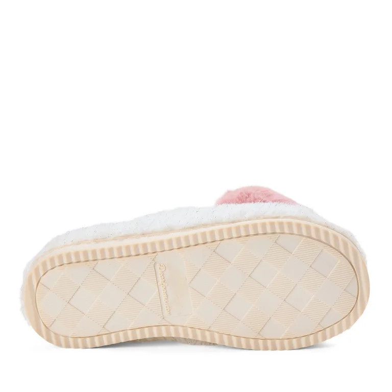 Dearfoams Women's Rosie Furry Icon Clog Slipper | Walmart (US)