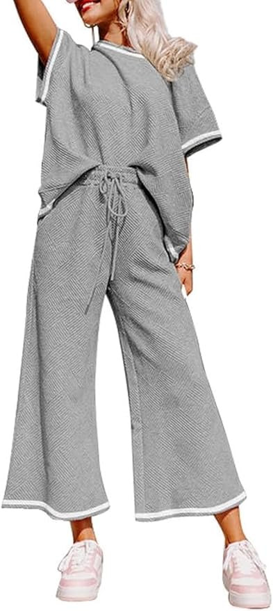 SHEWIN Women Two Piece Sets Business Casual Work Vacation Airport Outfits 2026 | Amazon (US)
