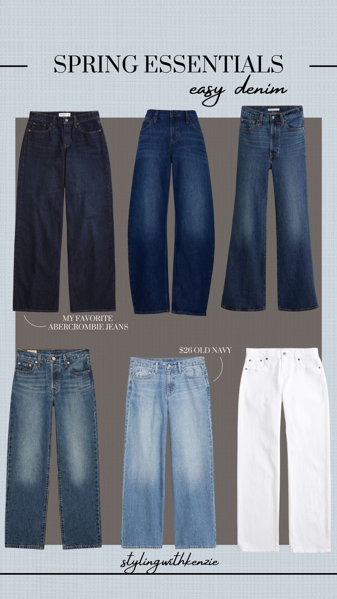 SPRING ESSENTIALS: EASY DENIM 🌷🍃🌤 

 #LTKmomlife #LTKSeasonal #LTKMidsize