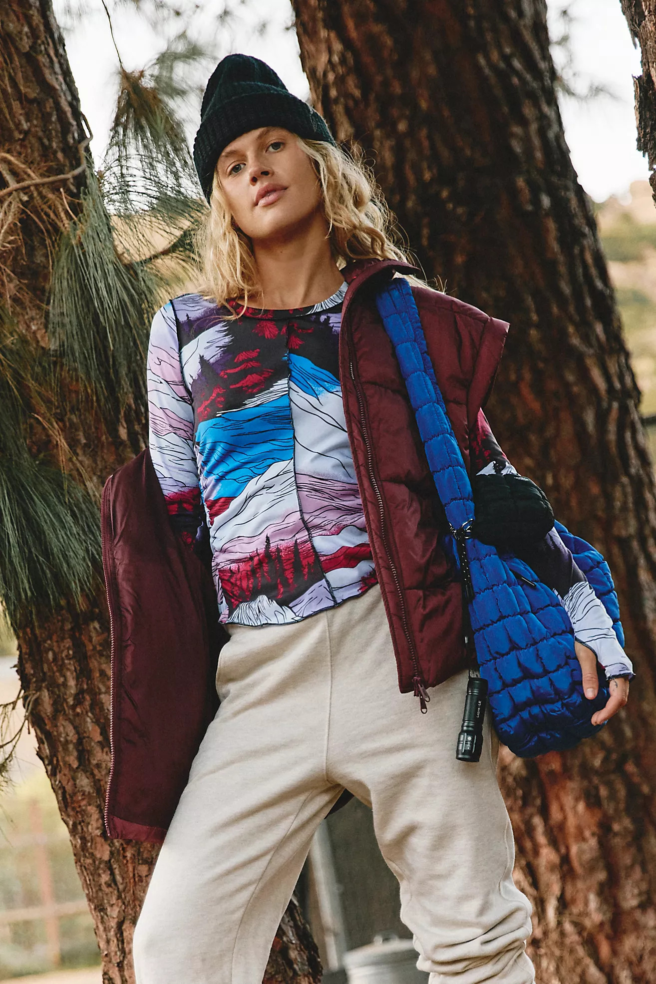 Right On Run Printed Long Sleeve Layer | Free People (Global - UK&FR Excluded)