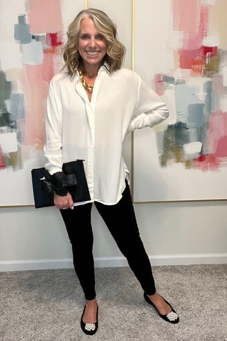 This top is on sale for $15. Such a great versatile to have in your closet 
Use code LISAXSPANX on leggings 

#LTKfindsunder50 #LTKsalealert #LTKstyletip