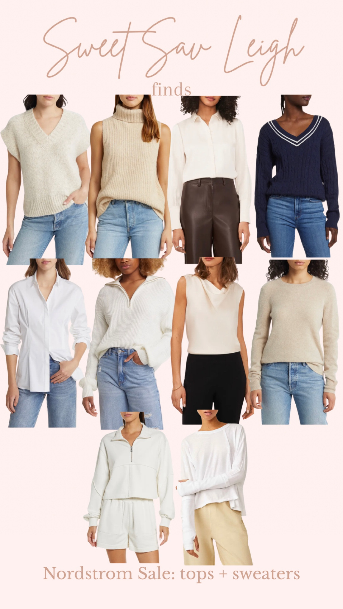 Nordstrom anniversary sale: tops and sweaters 

#LTKFind #LTKxNSale #LTKSeasonal