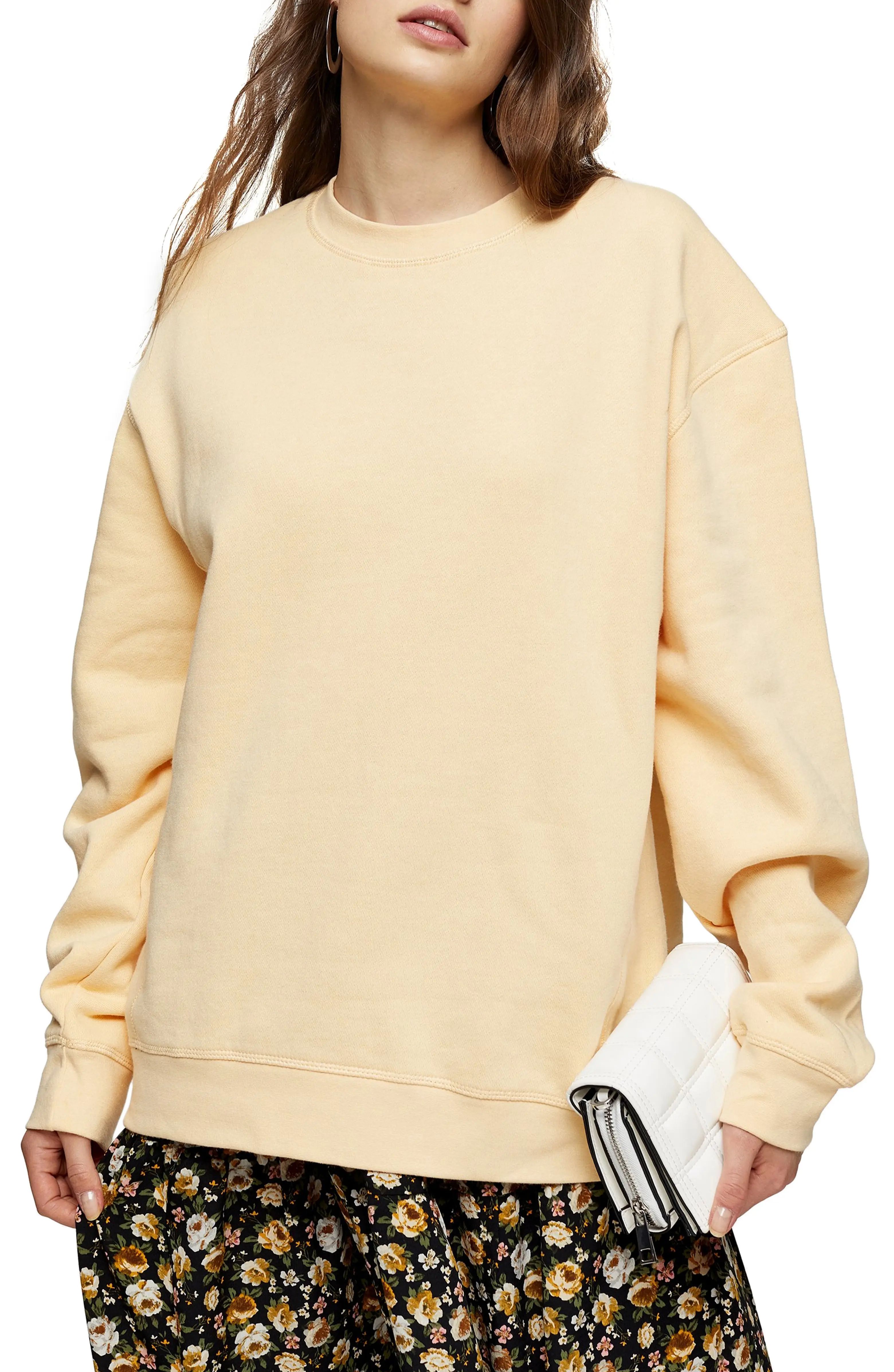 Relaxed Panel Sweatshirt | Nordstrom