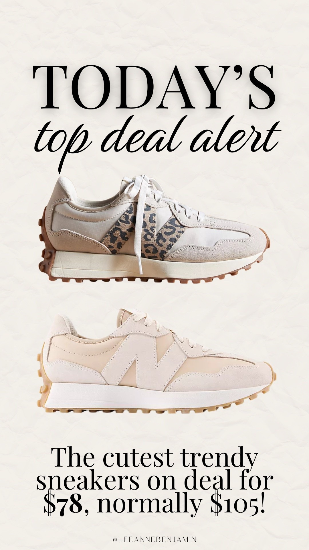 The cutest new balance sneakers!

#LTKSeasonal #LTKSaleAlert #LTKootd