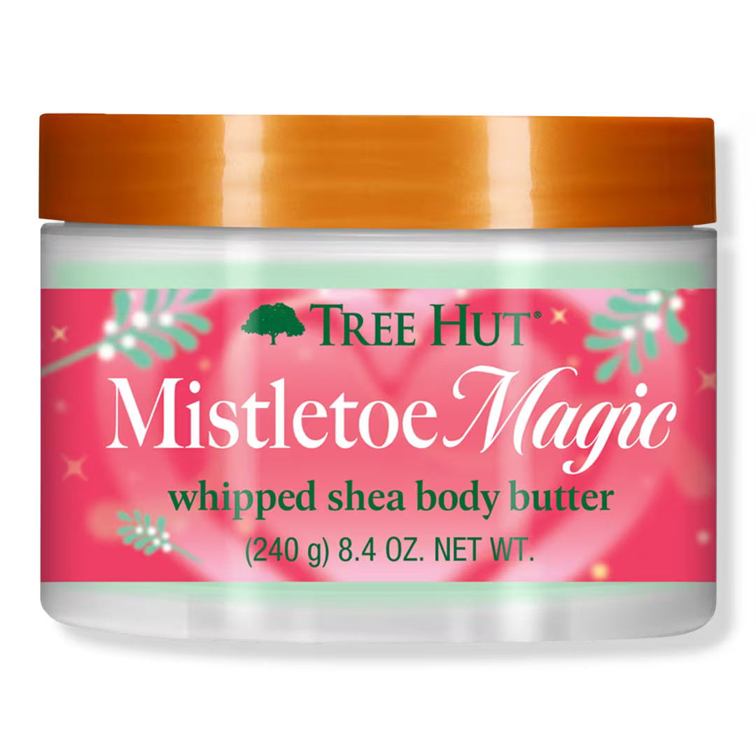 Tree Hut Mistletoe Magic Whipped Body Butter, 8.4 oz | Walmart (US)