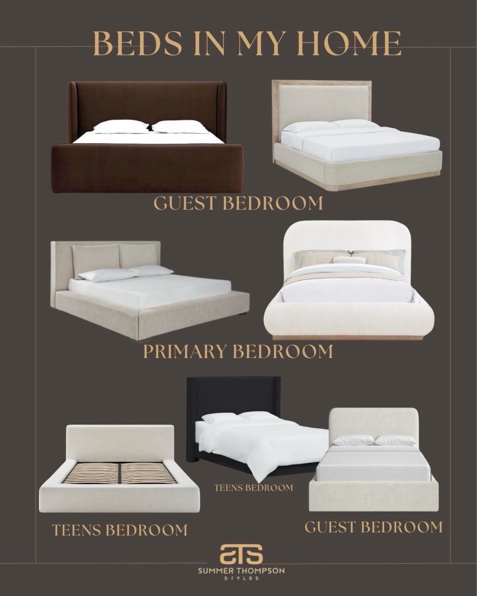 Here are all my bed-frames and platforms in my old home 🫶❤️ 

Platform Bed | Bed Frames | Interior Design | Bedroom 

#bedframes #bedroominspo #platformbeds #interiordesign #bedroominspo #platform #roomdecor
#summerthompsonstyles

#LTKHome