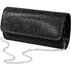 lovyoCoCo Evening Bag Clutch Purses for Women Ladies Sparkling Party Handbag Wedding Bag | Amazon (US)