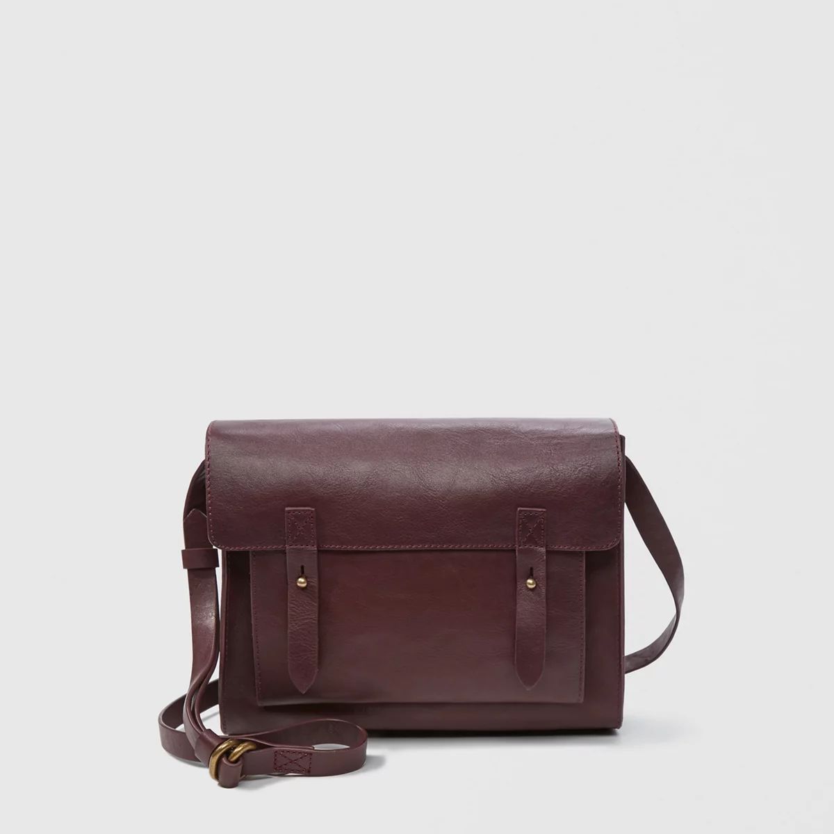 Leather Satchel | Abercrombie & Fitch US & UK