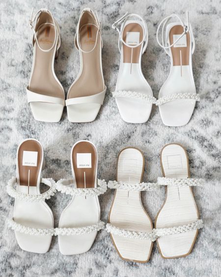 Bridal shoe options!! I am obsessed with the pearls! 

#LTKunder100 #LTKwedding