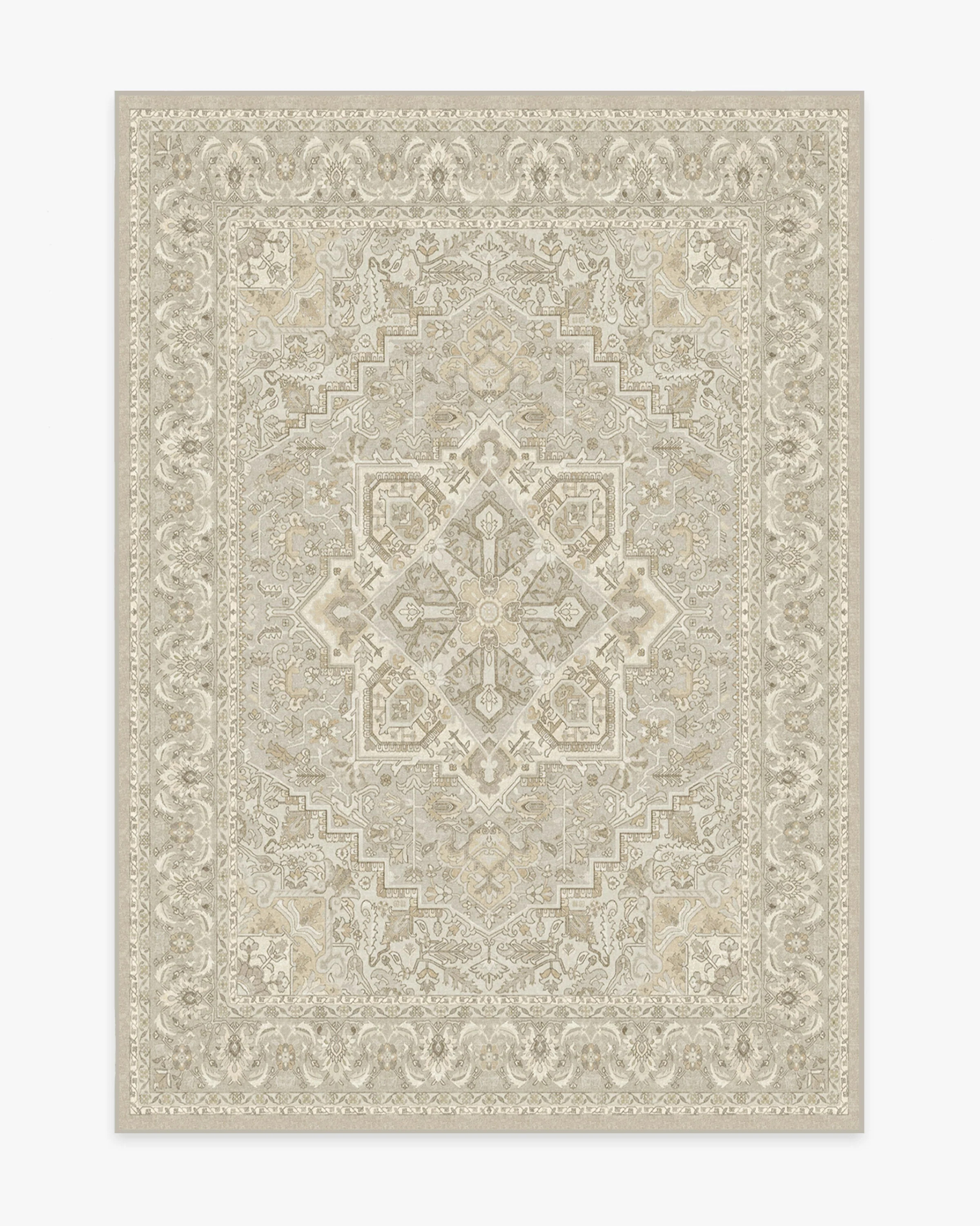 Hendesi Heriz Cream Rug | Ruggable