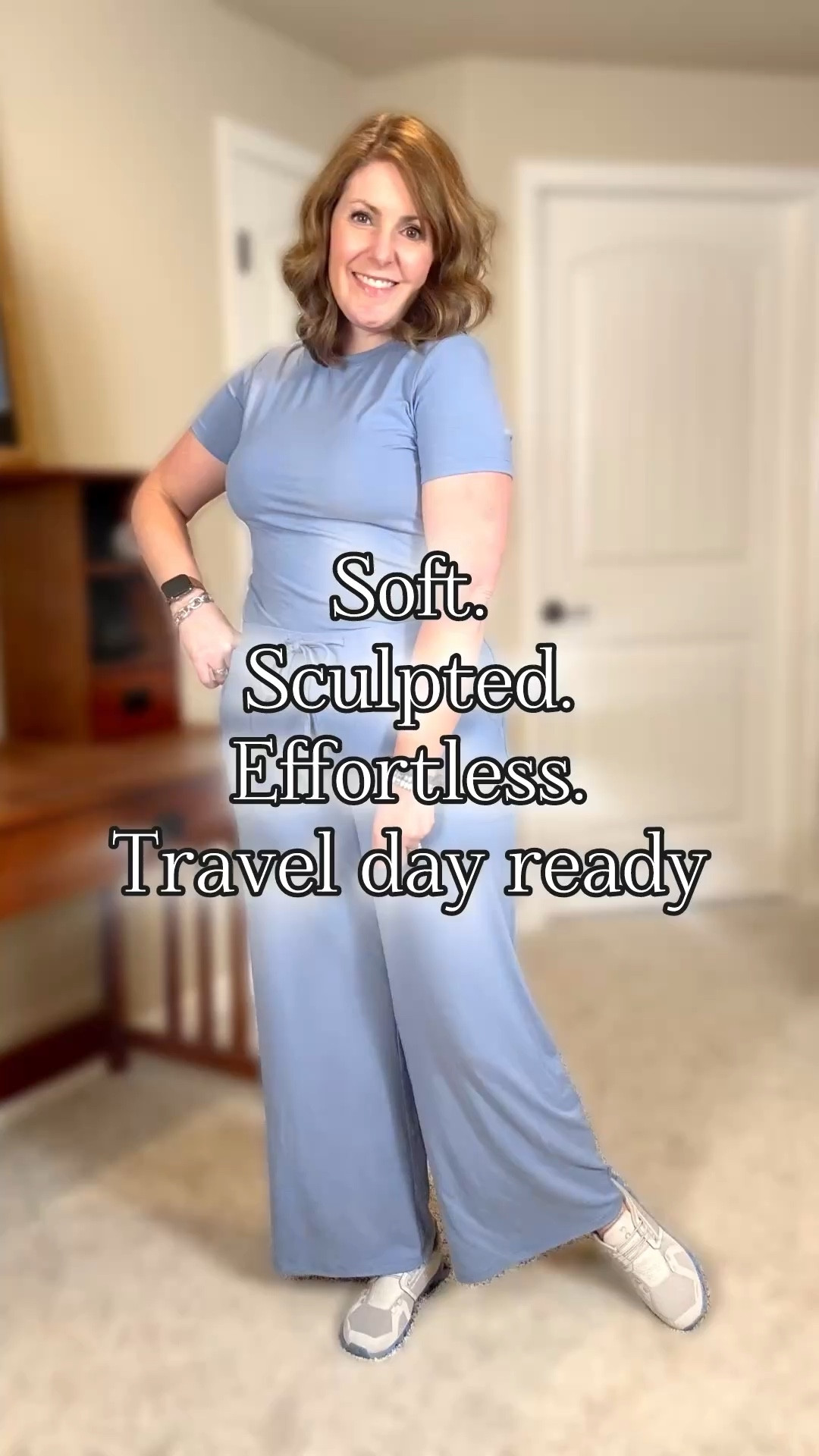 Some outfits are just for lounging…
and some are the ones you pack for every trip. This soft set from Flevita falls into the second category. Comfortable enough for travel days but still pulled together. Suitcase optional…but highly recommended! ✈️

@flevita