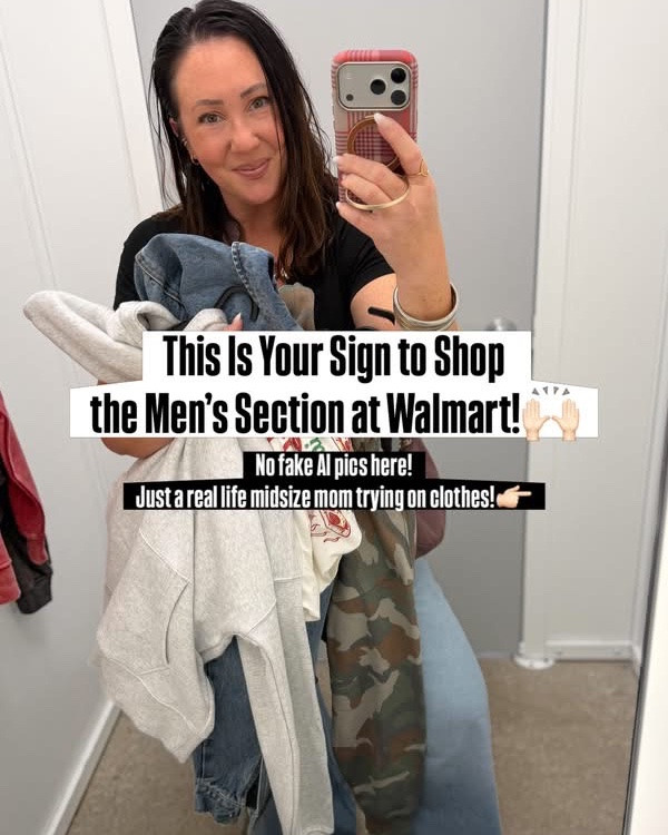 Don’t sleep on the men’s section at Walmart! These give the perfect oversized fit and I love the 100% cotton options!

#LTKmomlife #LTKOver40 #LTKMidsize