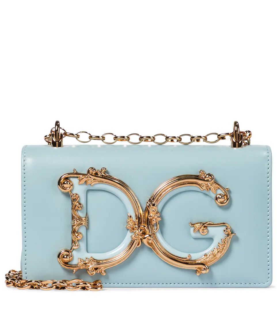 DG Girls leather shoulder bag | Mytheresa (DACH)