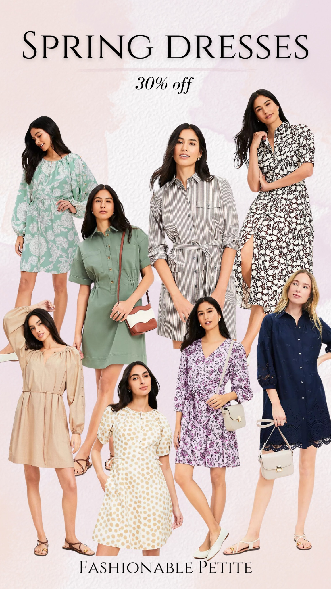 Spring dresses from loft! Lots of light weight dresses that are perfect for spring!
Dresses, spring dresses, church dress, spring outfit, floral dress 


#LTKSaleAlert #LTKPetite