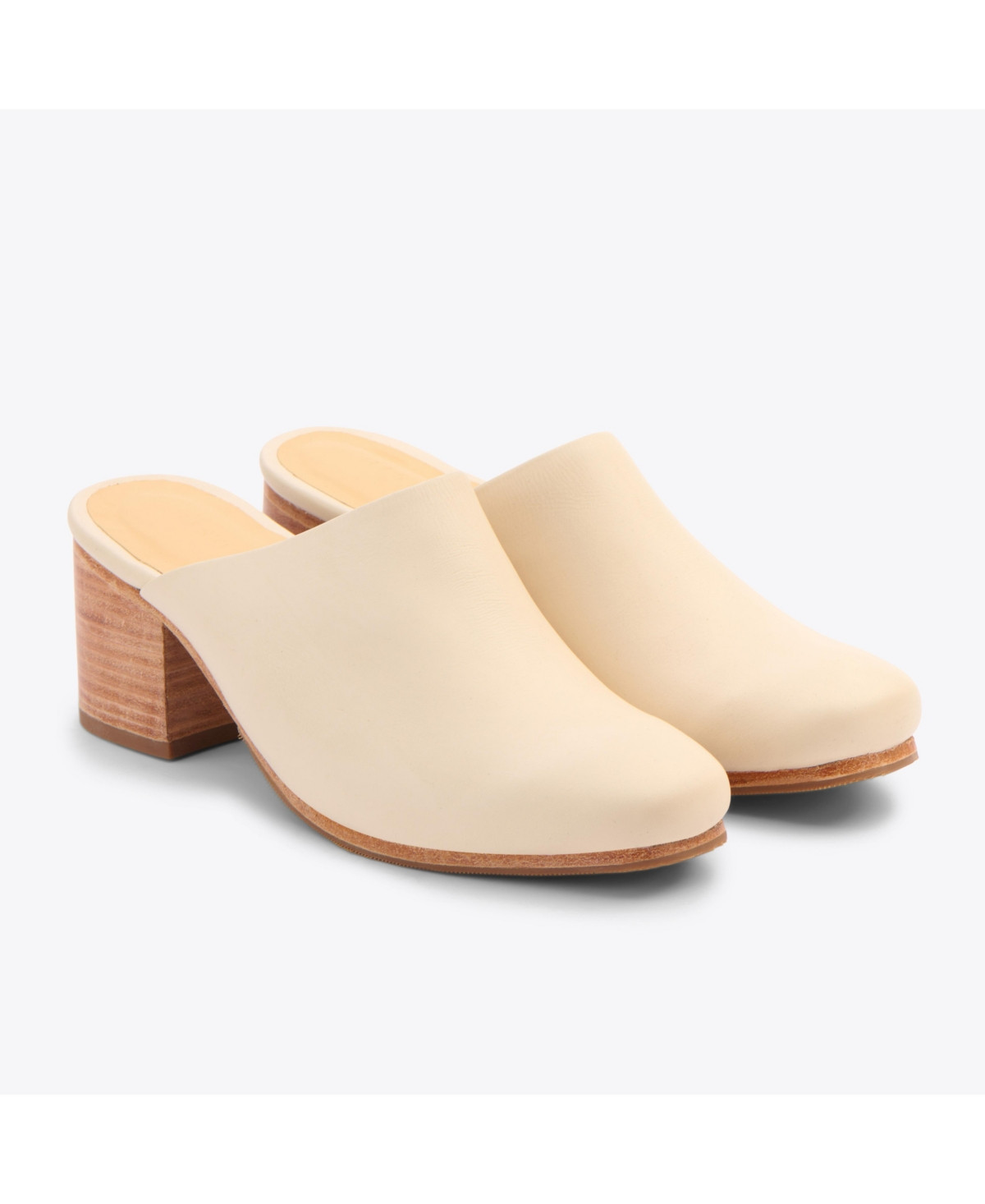 Nisolo Women's All-Day Heeled Mule - Bone | Macy's