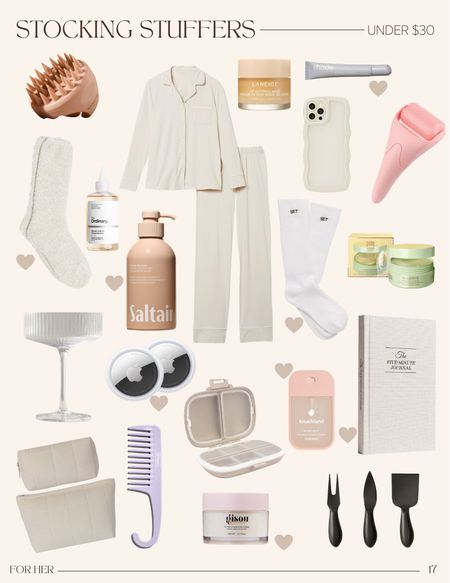 Stocking stuffer gift guide, everything for her under $25