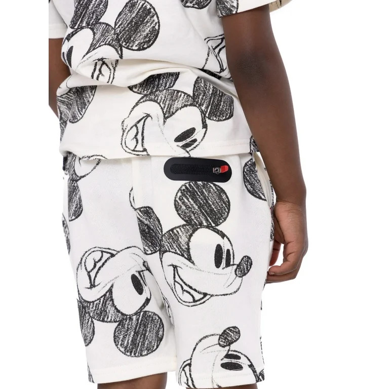 Mickey Mouse Toddler Boys Short Sleeve T-Shirt and Shorts Set, 2-Piece, Sizes 12M-5T | Walmart (US)