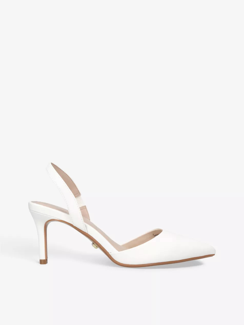 Classique sling-back faux-leather courts | Selfridges