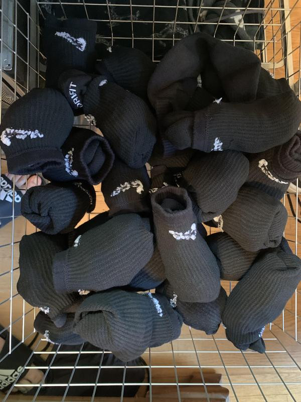 Nike Dri-FIT Everday Plus Cushioned Training Crew Socks | DICK'S Sporting Goods