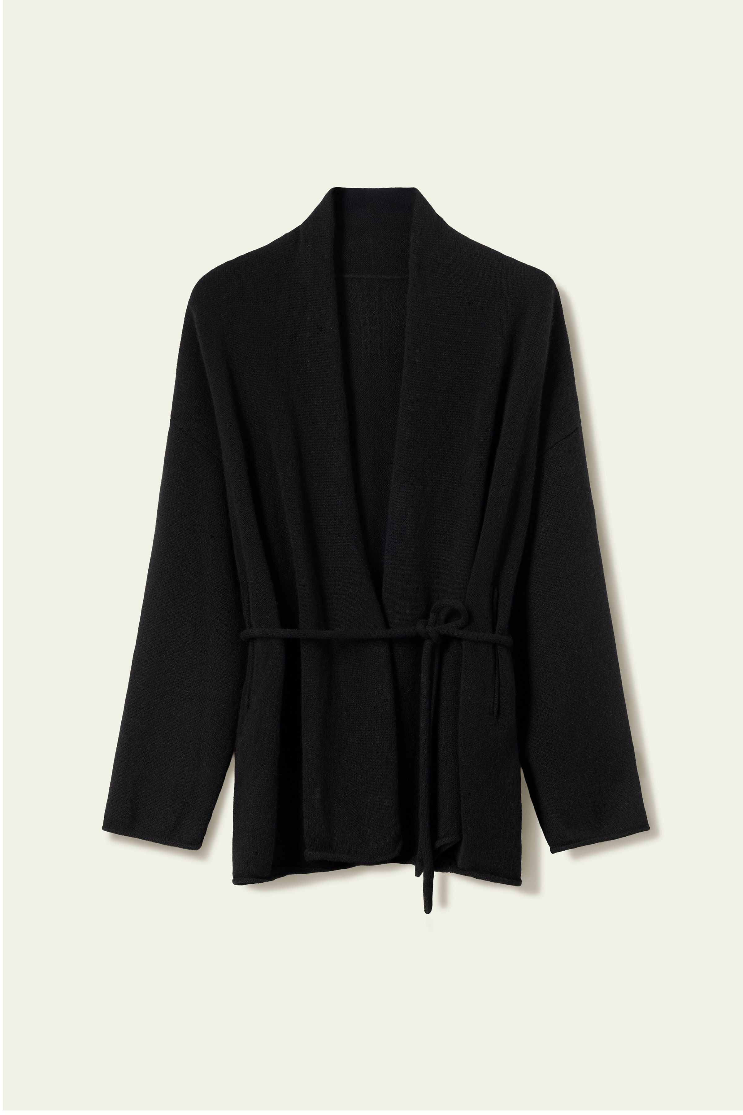 Kaschmir-Lounge-Jacket zum Umschlagen | LILYSILK