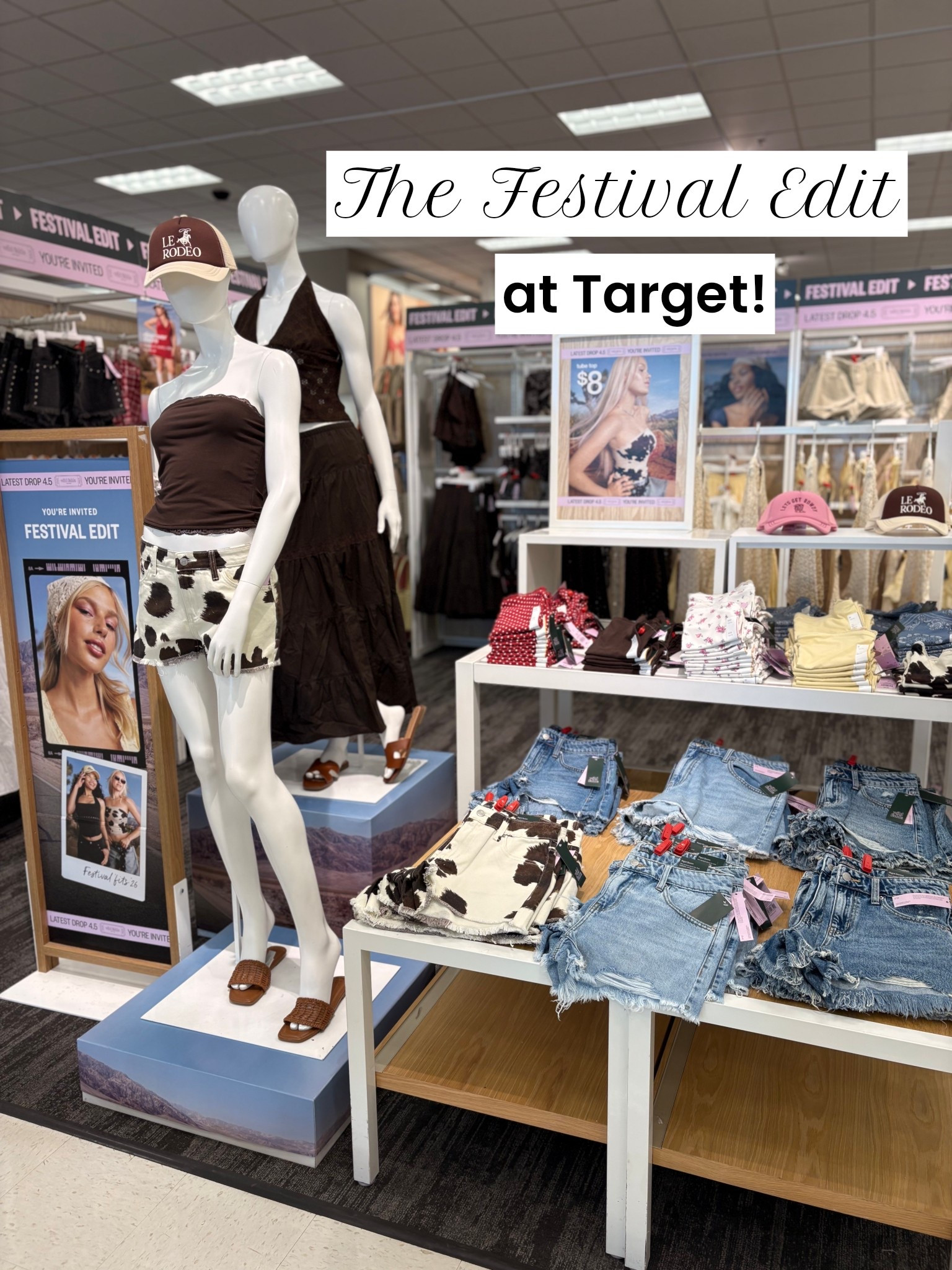 Festival outfit ideas at Target! The Festival Edit is available now ❤️ 

#LTKFestival #LTKgrwm #LTKTravel