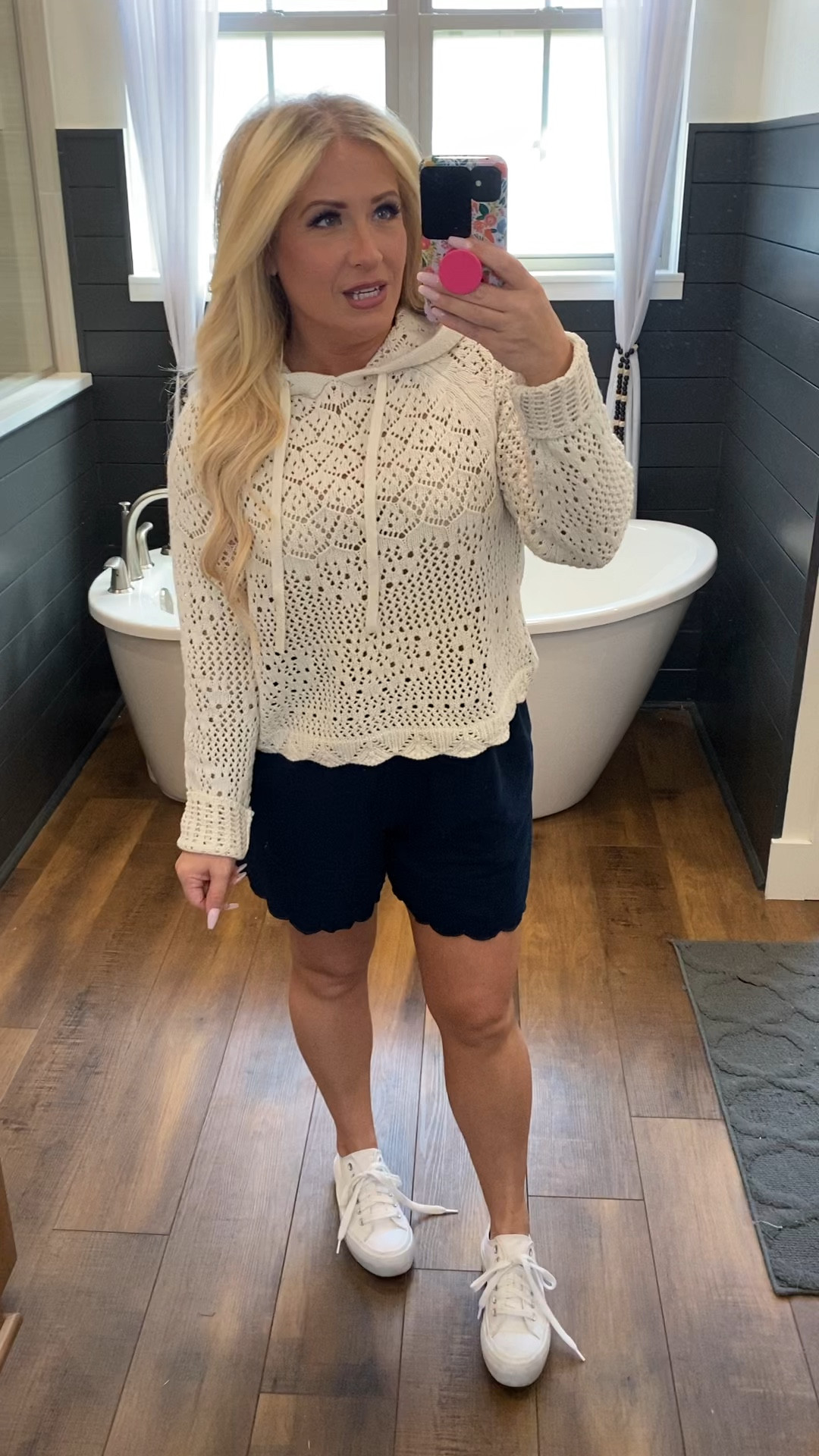 The CUTEST knit hoodie. Would be darling as a beach cover up! 

#LTKSpringSale #LTKPetite #LTKOver40