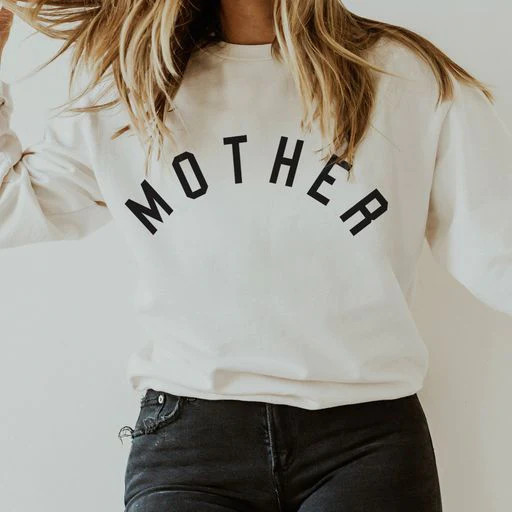 Womens Mother Everyday Sweatshirt in Powder Color | Ford and Wyatt