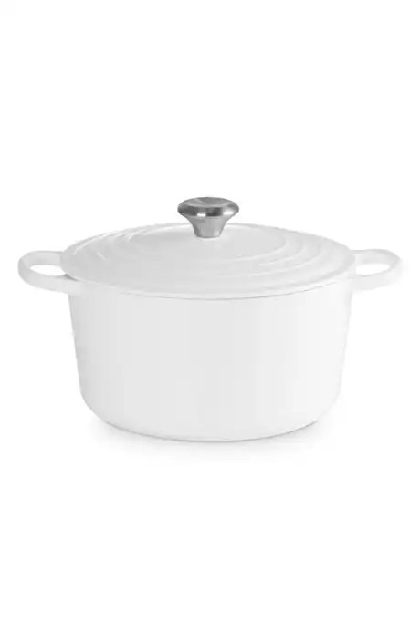 Signature 7.25-Quart Round Enamel Cast Iron Dutch Oven | Nordstrom | Nordstrom