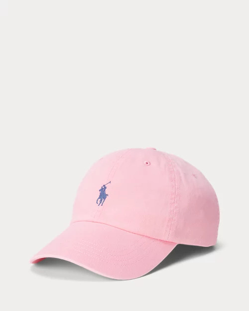 Cotton Chino Ball Cap for Women | Ralph Lauren® UK | Ralph Lauren (UK)